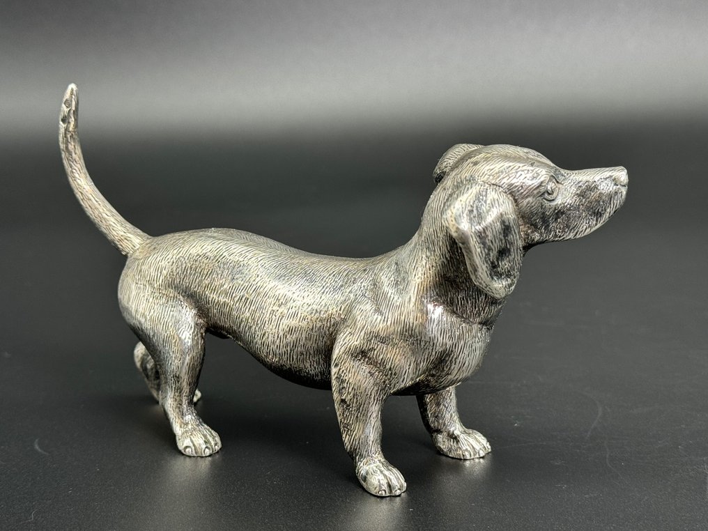 Figuur - Figura del perro en plata 915 - Zilver #2.2