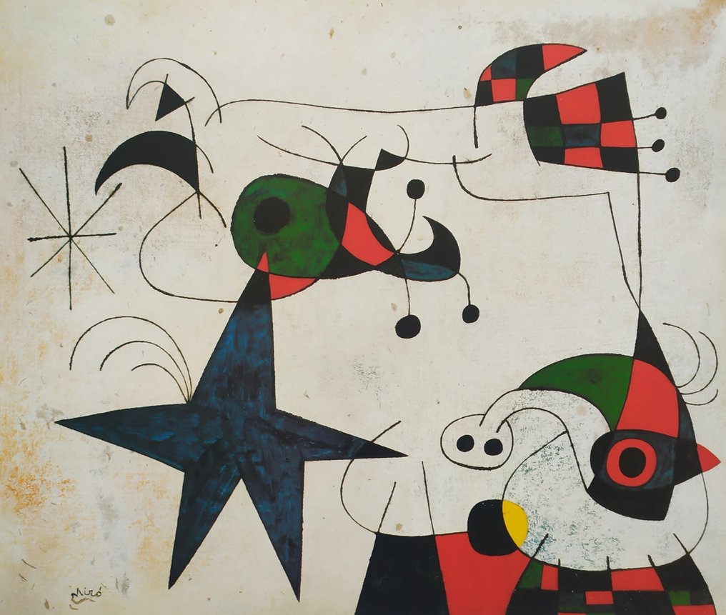 Joan Miró (1893-1983) (after) - "Rhytme du Passage du Serpent" #1.0