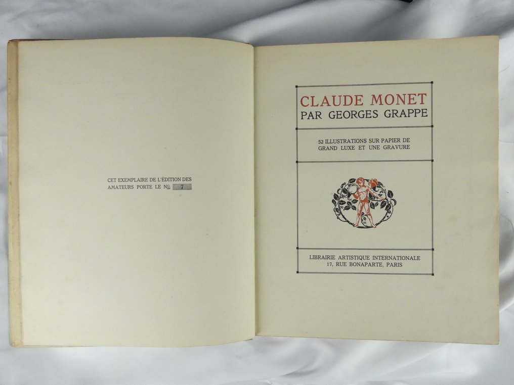 Georges Grappe - Monet, Guys et Degas. Correspondances et manuscrits sur les œuvres des peintres. - 1908 #2.2