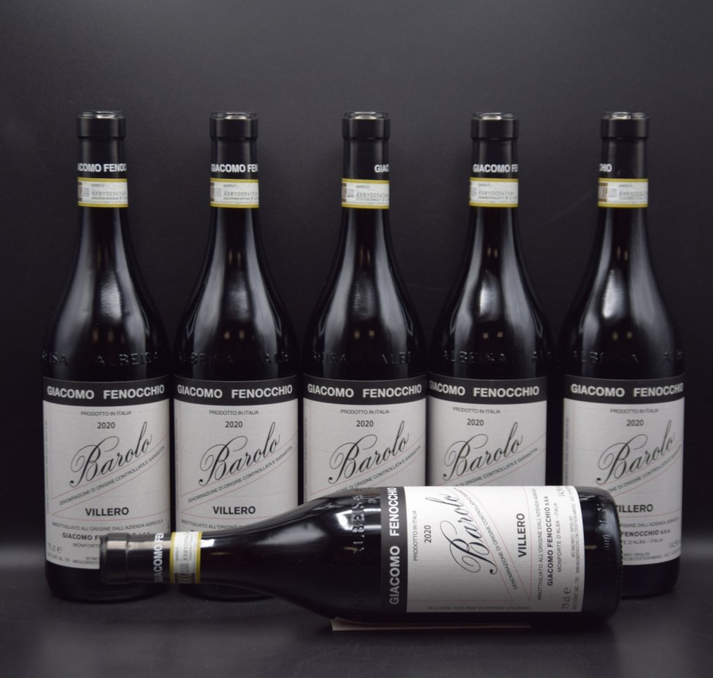 2020 Giacomo Fenocchio, "Villero" - 巴罗洛 - 6 Bottles (0.75L) #1.0