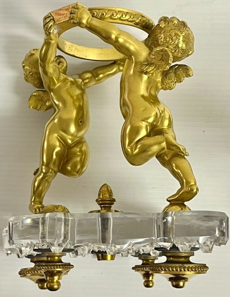 Baccarat - 中央裝飾品  - 青铜与水晶 #3.2