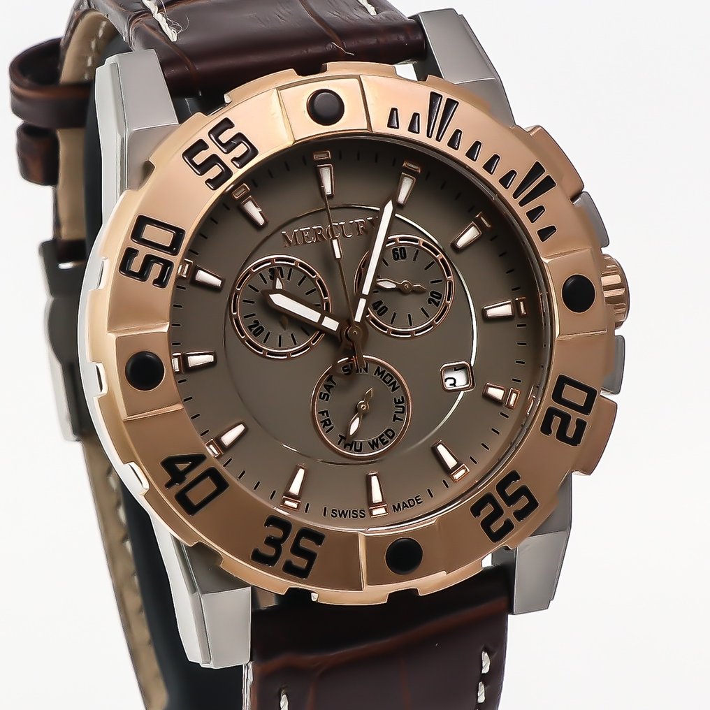 Mercury - Swiss Chronograph - ME10225-SRL-2 - No Reserve Price - Men - 2010-2020  #1.0
