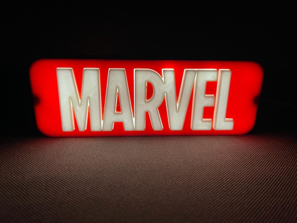 Marvel (no reserve) - Lighted sign - Plastic #1.1