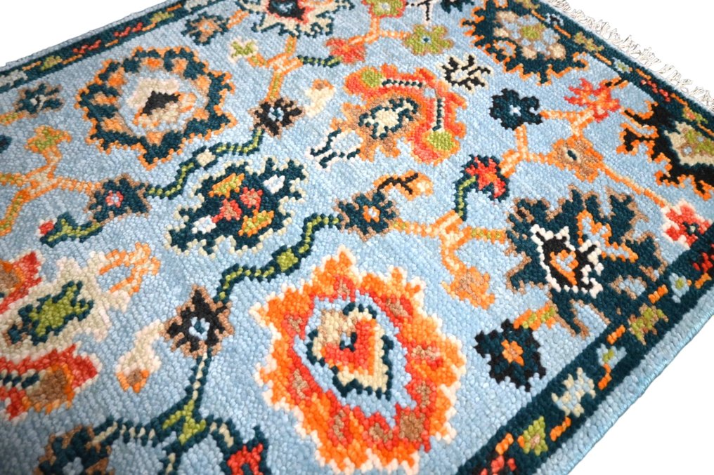 蓝色阿塞拜疆语 √ 未使用 - 小地毯 - 95 cm - 66 cm #3.2