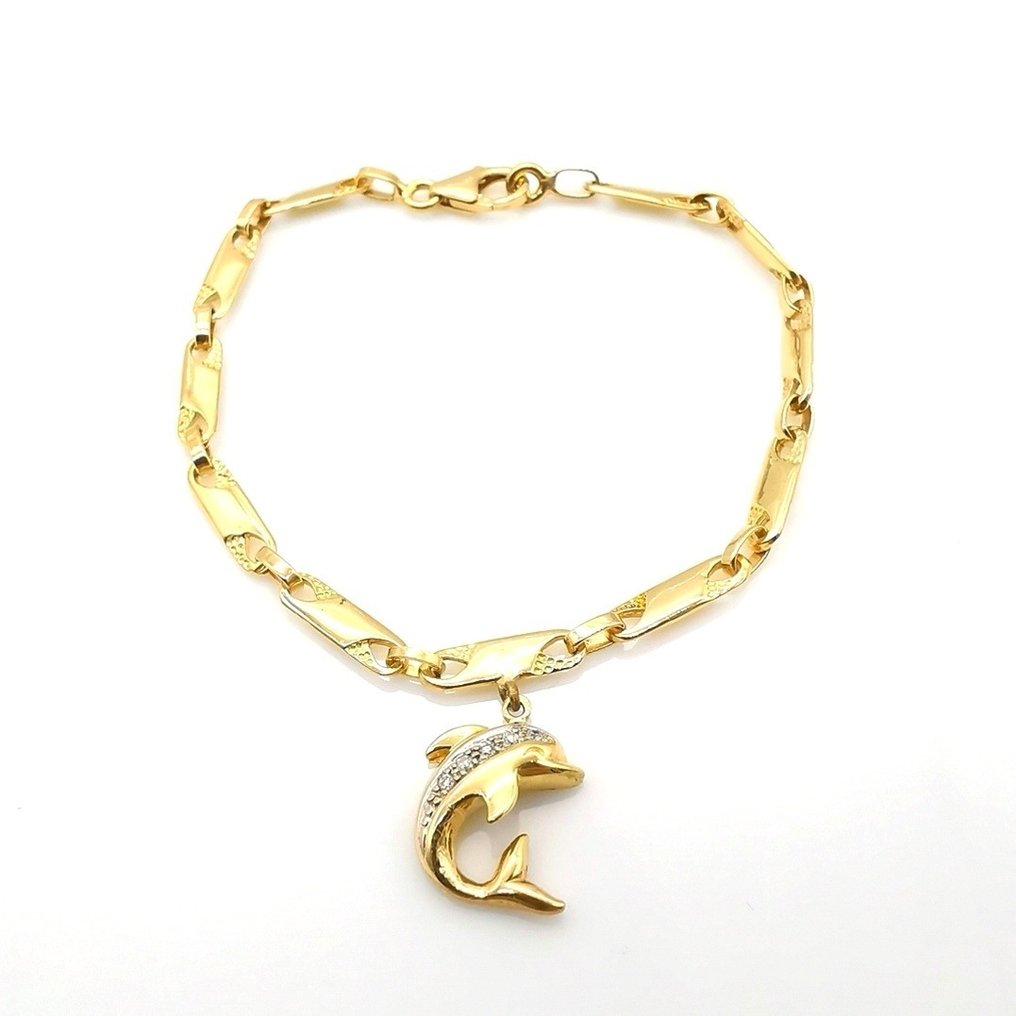 Bracelet Yellow gold -  0.55ct. tw. Diamond  (Natural) #1.1
