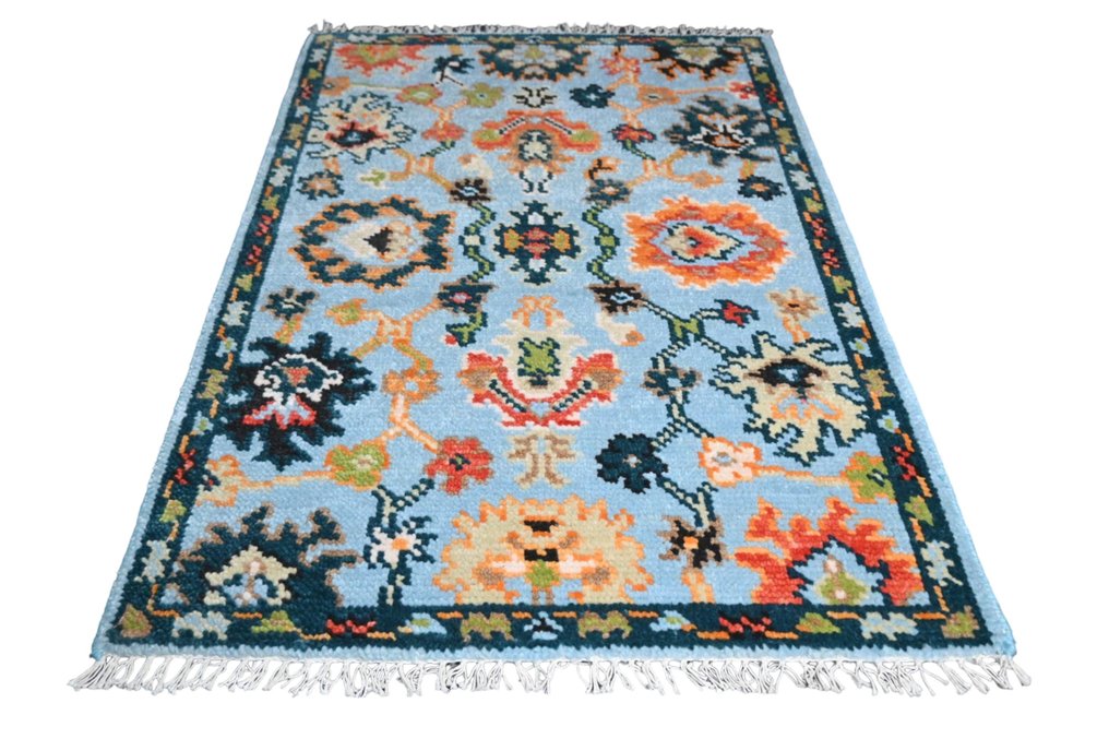 蓝色阿塞拜疆语 √ 未使用 - 小地毯 - 95 cm - 66 cm #1.1
