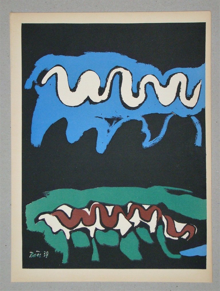 Francisco Bores (1898-1972) - Les quatre éléments - Terre #1.0