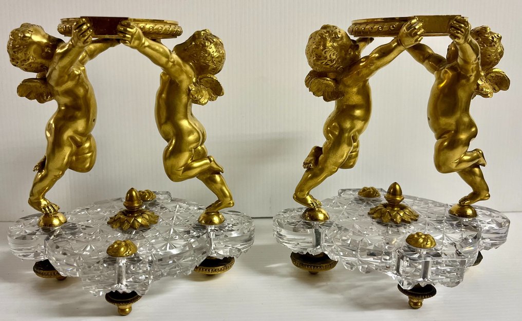 Baccarat - 中央裝飾品  - 青铜与水晶 #4.3