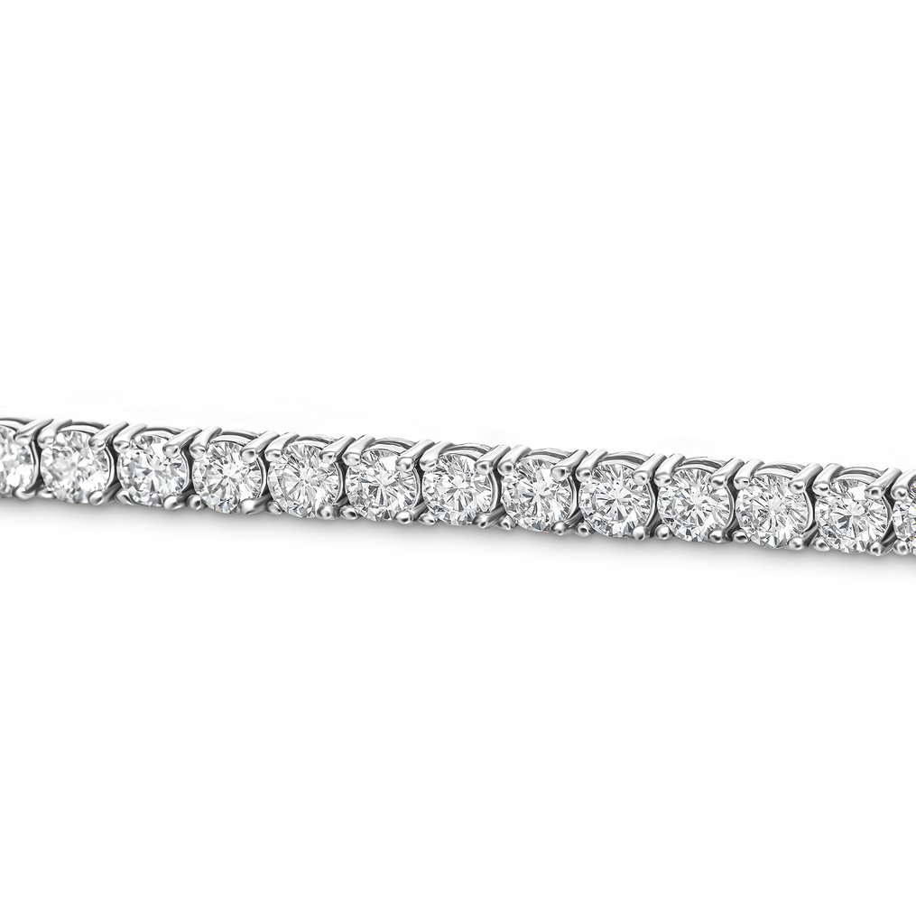 Armband Witgoud -  5.43 tw. Diamant  (Natuurlijk)  #2.1