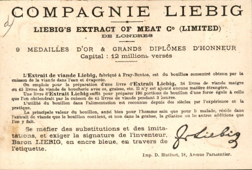 Frankreich - Liebig Chromo S102 – VÖGEL VI (INSET LINKS) – SELTEN - Postkarte (6) - 1876-1876 #3.1