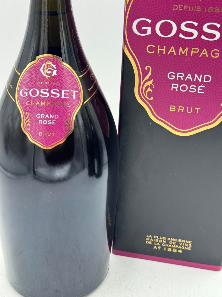 Gosset - Champagne Brut, Rosé - 2 Magnums (1.5L) #1.0