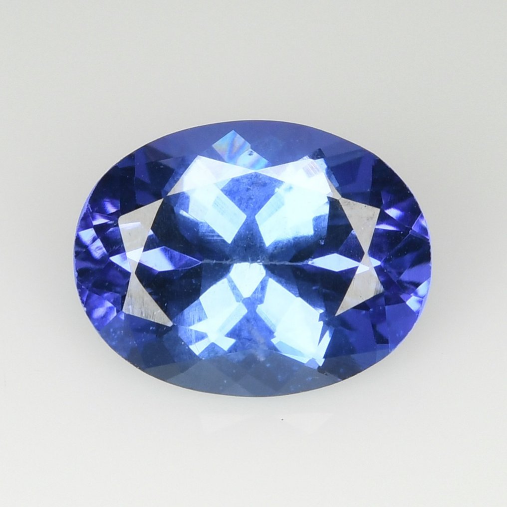 No Reserve Price - 1 pcs  Blue Tanzanite  - 2.01 ct - Antwerp Laboratory for Gemstone Testing (ALGT) #1.1
