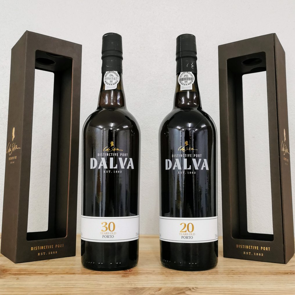 C. da Silva - Dalva - 20 years old Tawny, 30 years old Tawny -  Douro  - 2 Bottiglie (0,75 L) #1.0