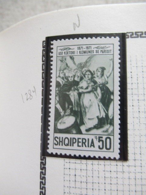 Maailma  - Sisältää Saksan ja Itävallan, edistynyt postimerkkikokoelma #3.1