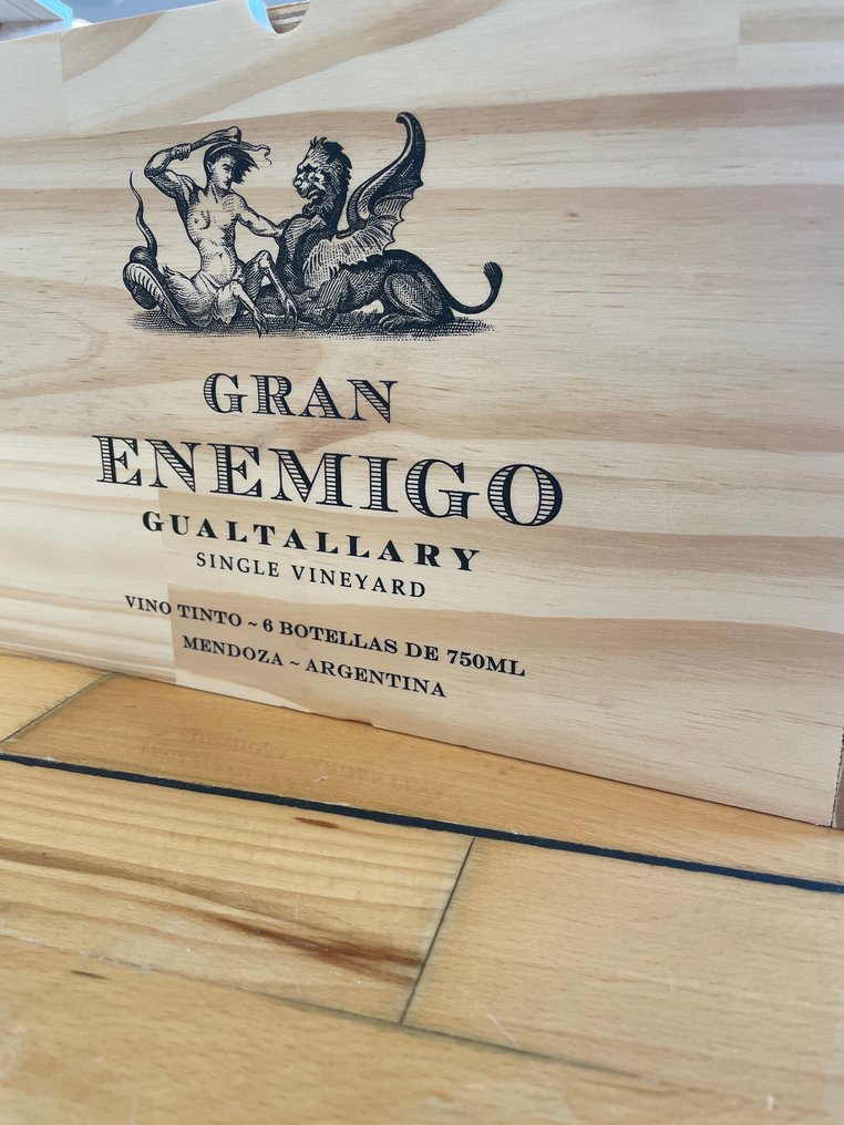 2019 Gran Enemigo, Gualtallary Single Vineyard - Mendoza - 6 Bottles (0.75L) #2.1