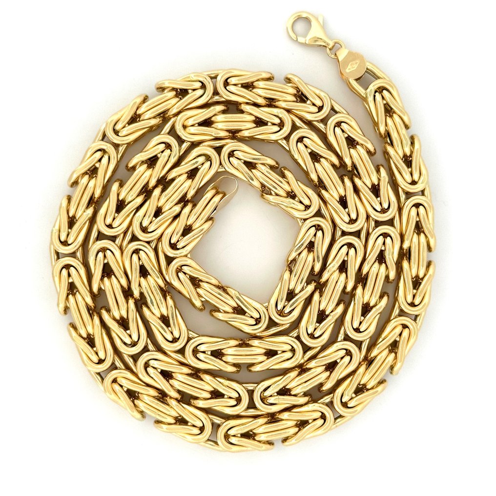 Collana Bizantina - 37.2 g - 60 cm - 18 Kt - Necklace - 18 kt. Yellow gold #2.1