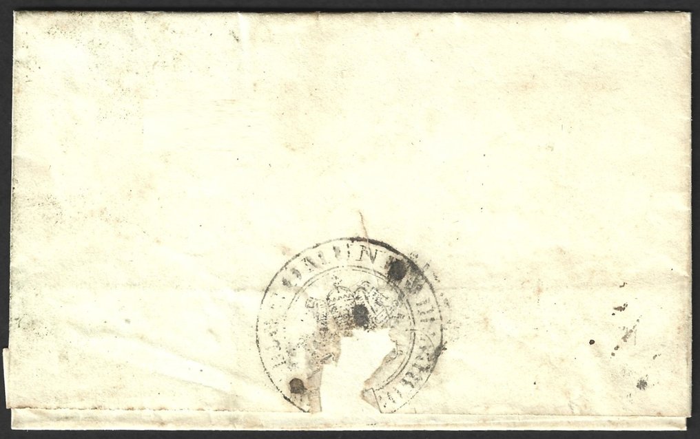 Poststempel - Frascati Rom linje - Antikke Italienske Stater - Kirkestaten #2.1