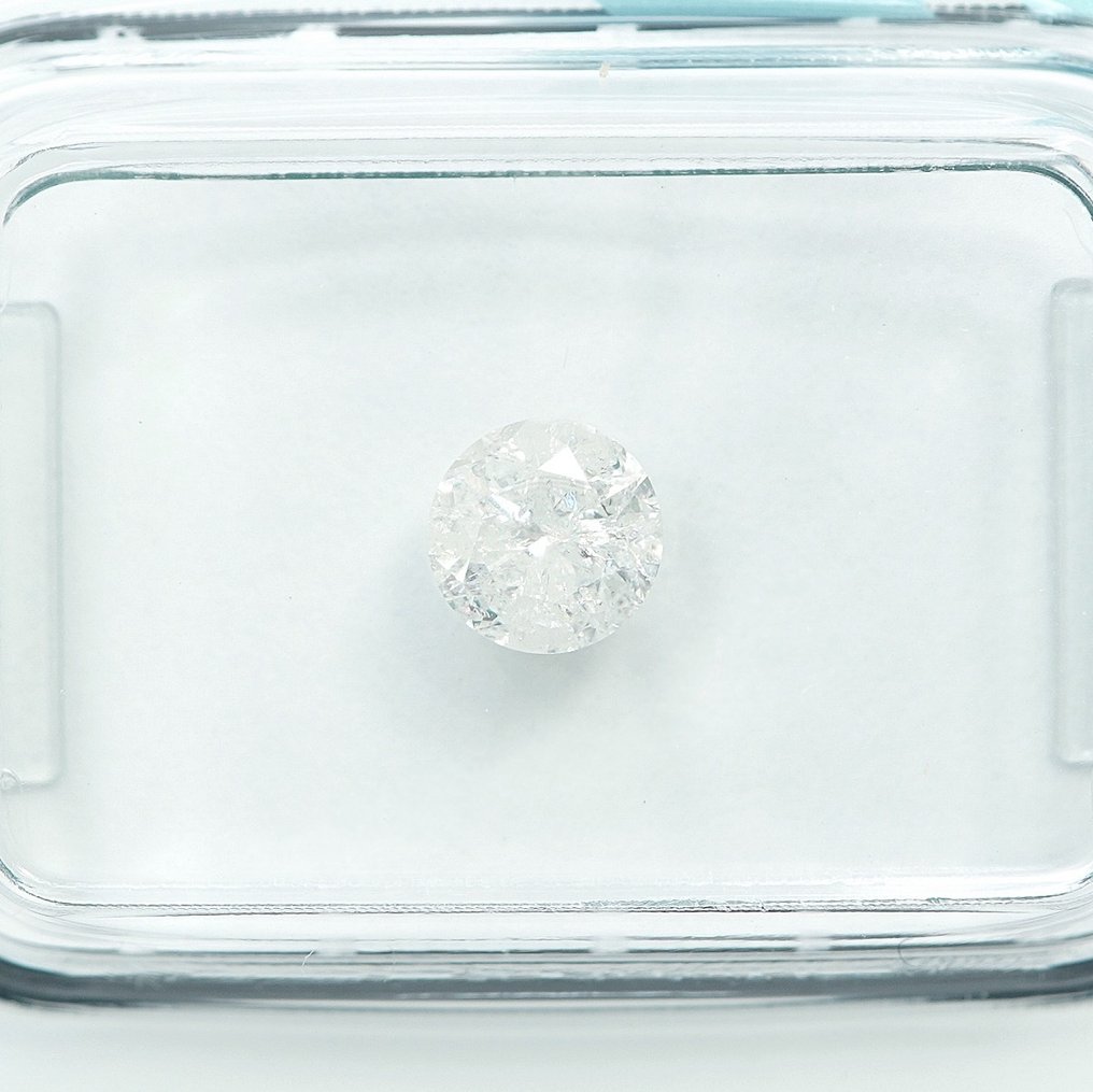 No reserve price - 1 pcs Diamond  (Natural)  - 0.51 ct - I - I3 - International Gemological Institute (IGI) #3.2