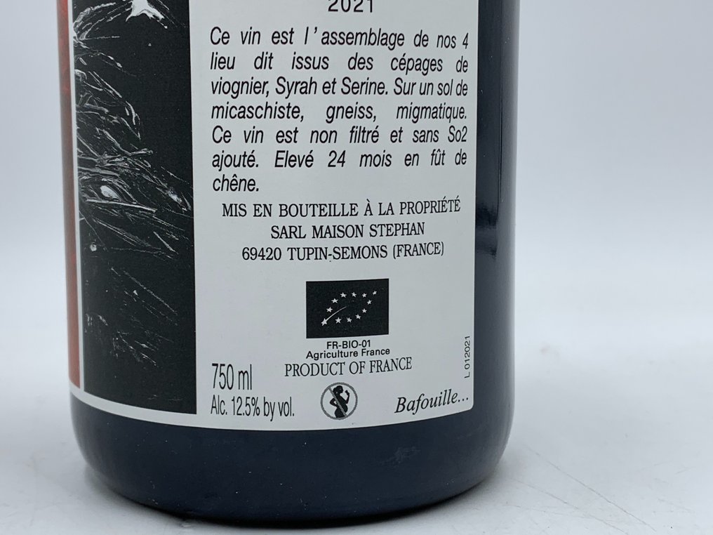 2021 Côte Rôtie "L'Ultime" - Jean Michel Stephan - Rhône - 1 Flaska (0,75 l) #3.1