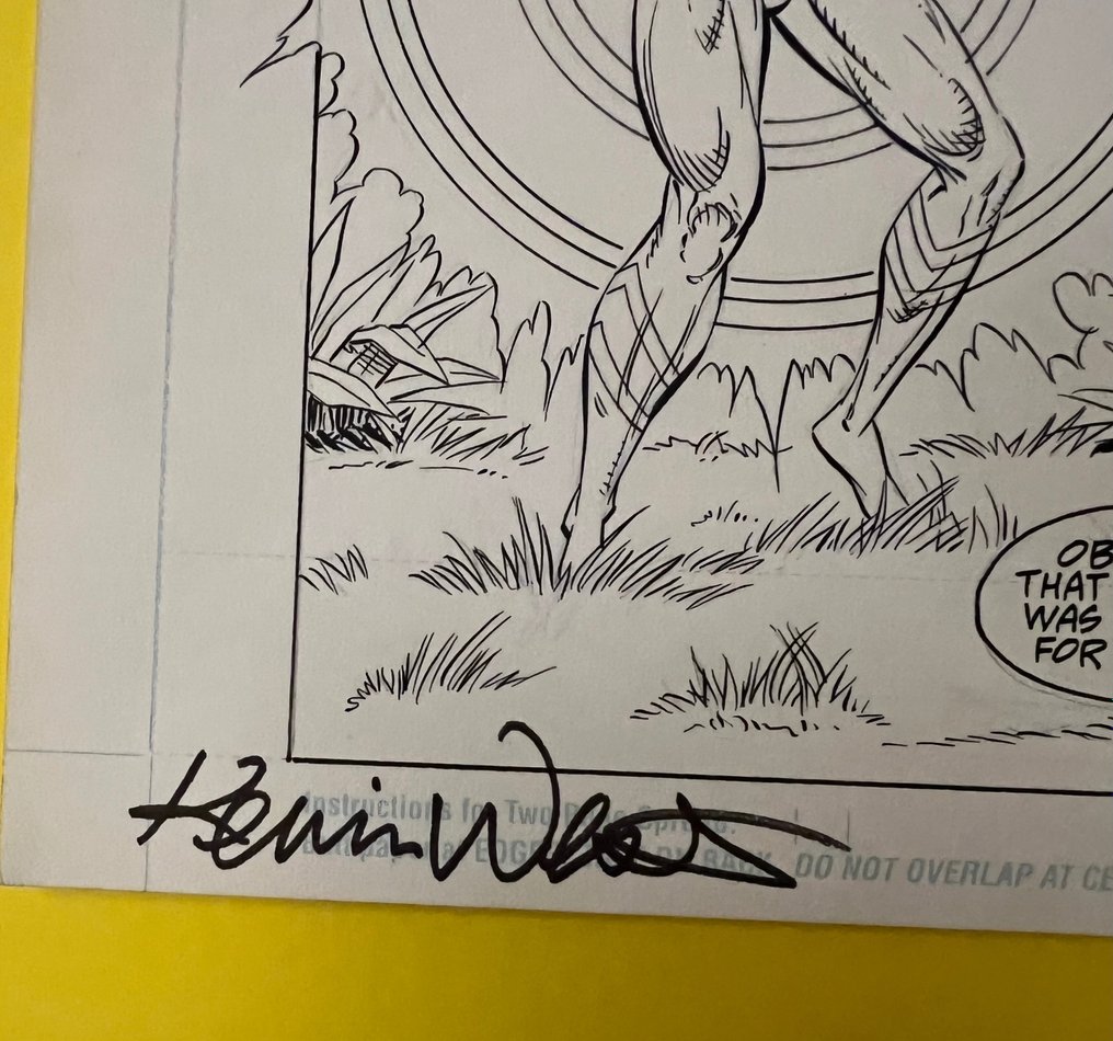 Kevin West - original page - The Comet #16 #1.2