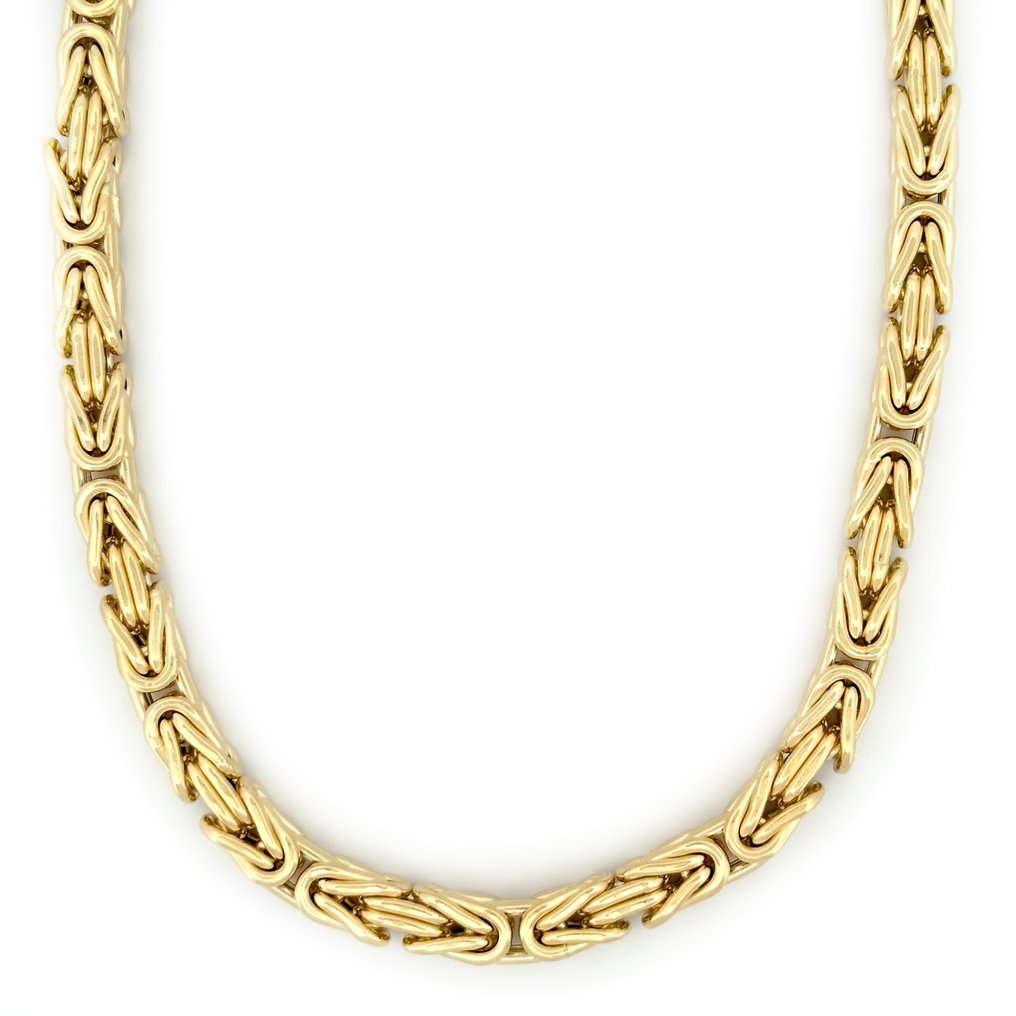 Collana Bizantina - 37.2 g - 60 cm - 18 Kt - Collar - 18 quilates Oro amarillo #1.1