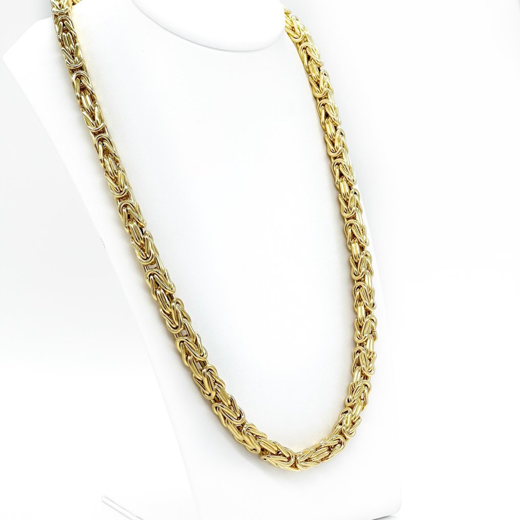 Collana Bizantina - 37.2 g - 60 cm - 18 Kt - Necklace - 18 kt. Yellow gold #1.2
