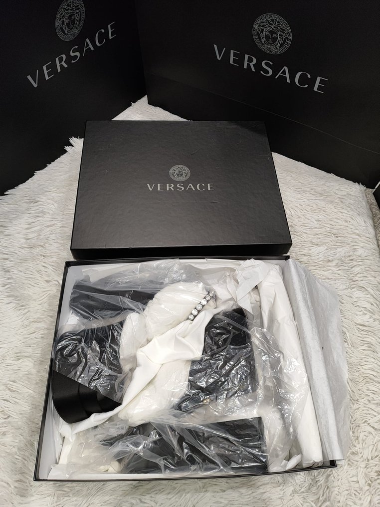 Versace - Sko med høje hæle - Størelse: Shoes / EU 41, UK 7, US 7 #3.2