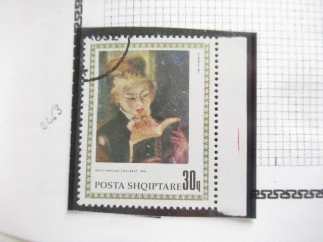 Maailma  - Sisältää Saksan ja Itävallan, edistynyt postimerkkikokoelma #3.3