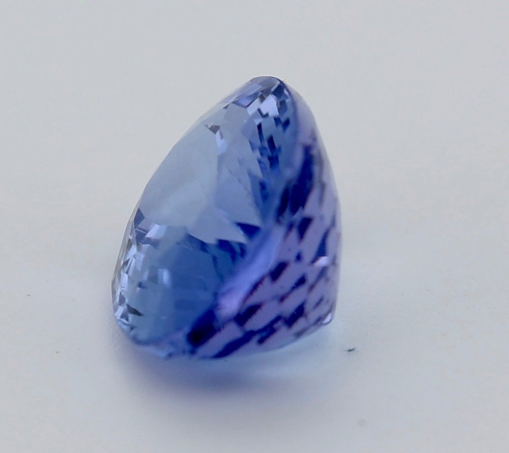紫色, 蓝色 坦桑石 - 3.09 ct #3.2