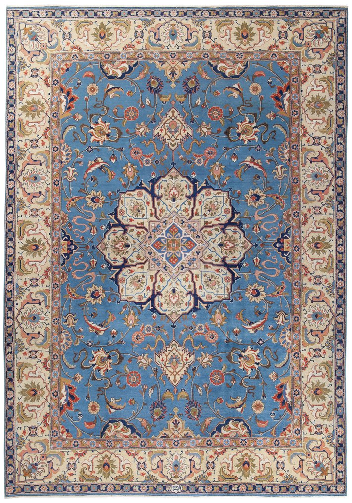 Antiikki persialainen Tabriz - Matto - 340 cm - 240 cm #1.1