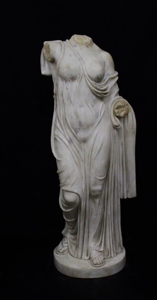sculptuur, Torso di Venere - 122 cm - Marmer #2.1