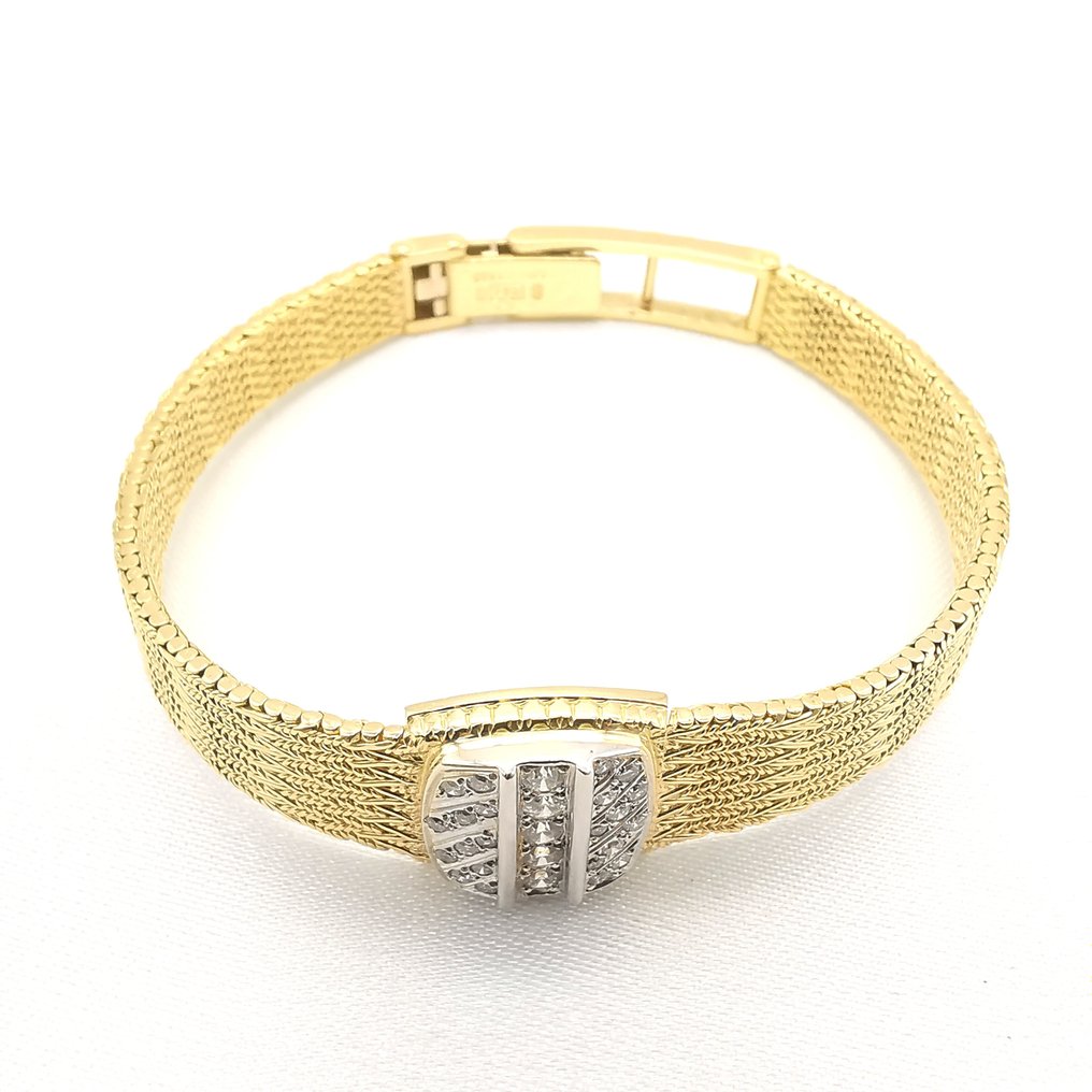 Bracelet Or jaune -  0.79ct. tw. Diamant  (Naturelle) #1.2