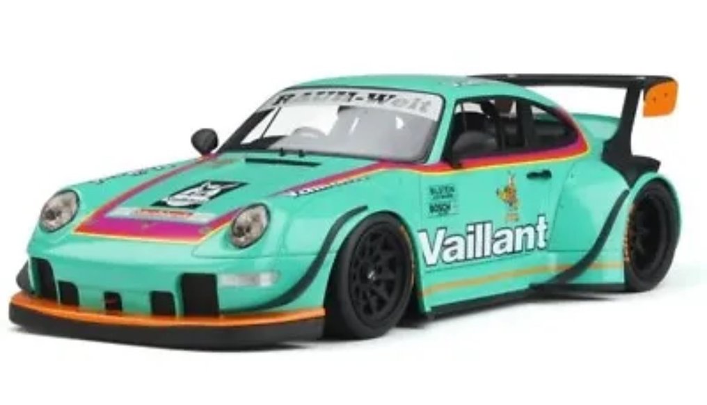 GT Spirit 1:18 - 模型賽車 - Porsche 911 RWB BodykIT Vaillant - 2008年 #1.1