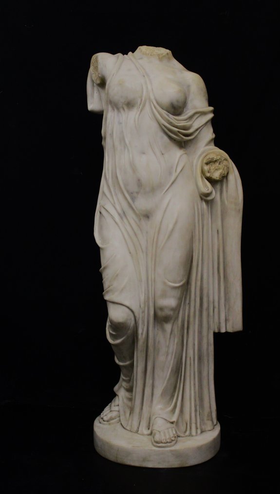 sculptuur, Torso di Venere - 122 cm - Marmer #1.1