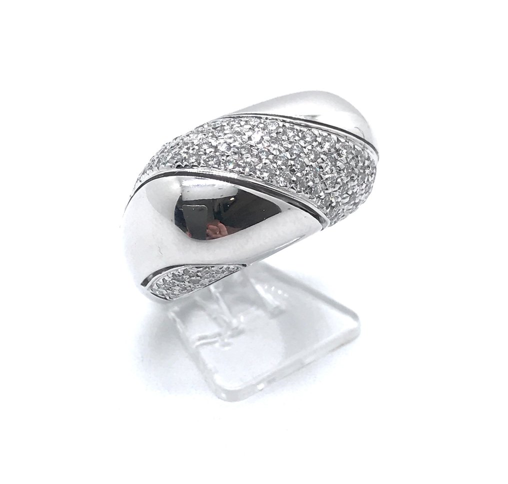 Damiani - Gyűrű Fehér arany Gyémánt #2.1