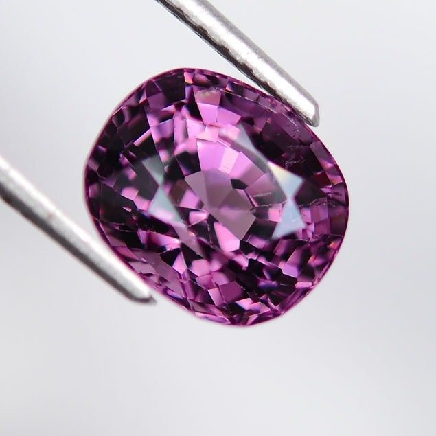 Purple Spinel - 4.93 ct - Gem research Swiss Lab (GRS) #3.2