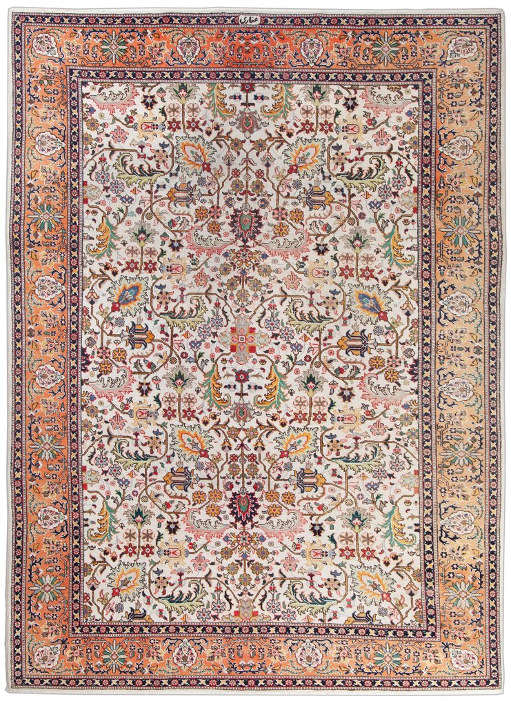 Signiert persisch Tabriz (Meister Ghafari) - Teppich - 345 cm - 245 cm #1.1