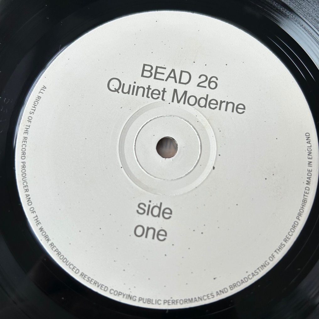 Quintet Moderne - Ikkunan Takana = behind the window (SIGNED by Paul Lovens, Harri Sjostrom & Teppo Hauta-aho 1st - Disc vinil single - 1987 #2.1