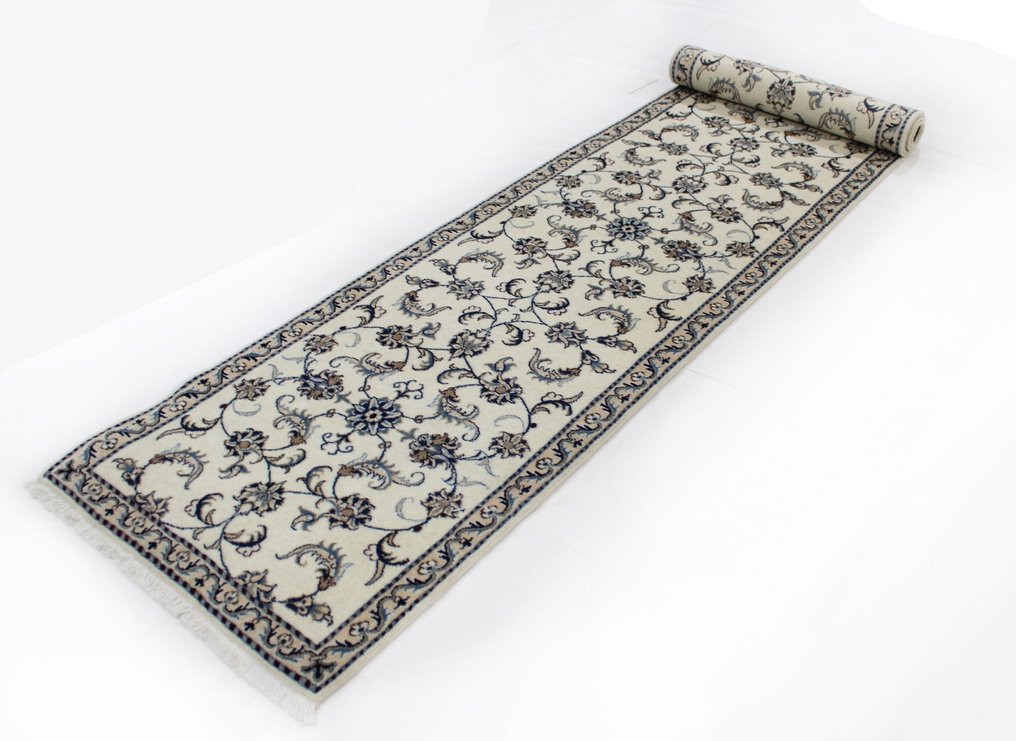 原廠波斯地毯Nain 12 La Kashmari 新品 - 小地毯 - 375 cm - 78 cm #1.2