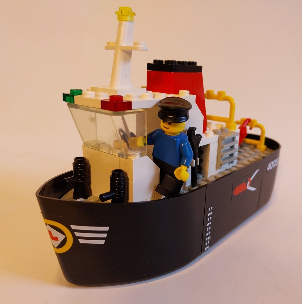 Lego - 4005 en 310 - 2x Tug boat - 1970-1980 #3.1