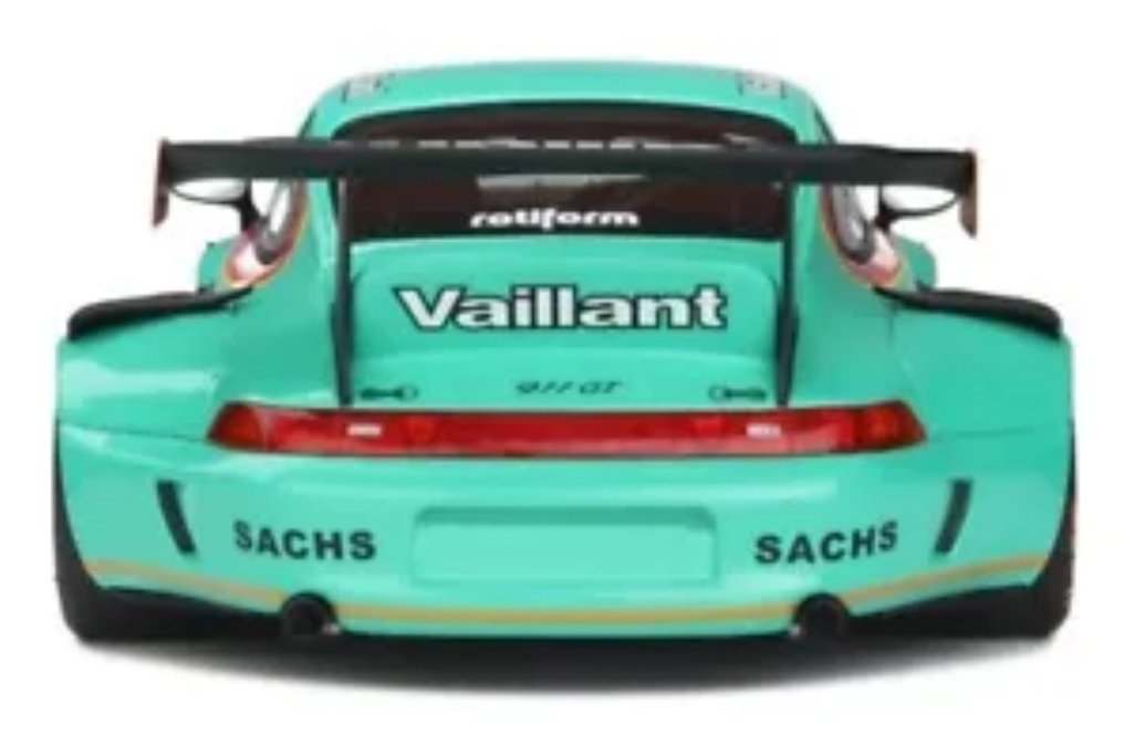 GT Spirit 1:18 - Αγωνιστικό αυτοκίνητο μοντελισμού - Porsche 911 RWB BodykIT Vaillant - 2008 #4.3