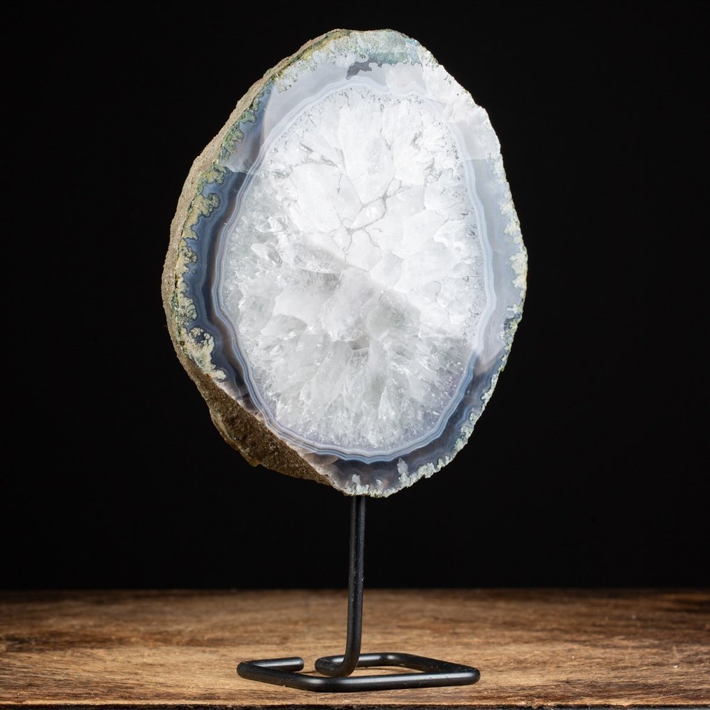 Wunderbare Quarzgeode - Chalcedon - Höhe: 194 mm - Breite: 168 mm- 2226 g #4.3