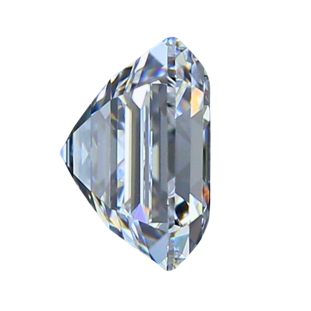 1 pcs Gyémánt - 1.21 ct - Asscher - D (színtelen) - VS1 #1.2
