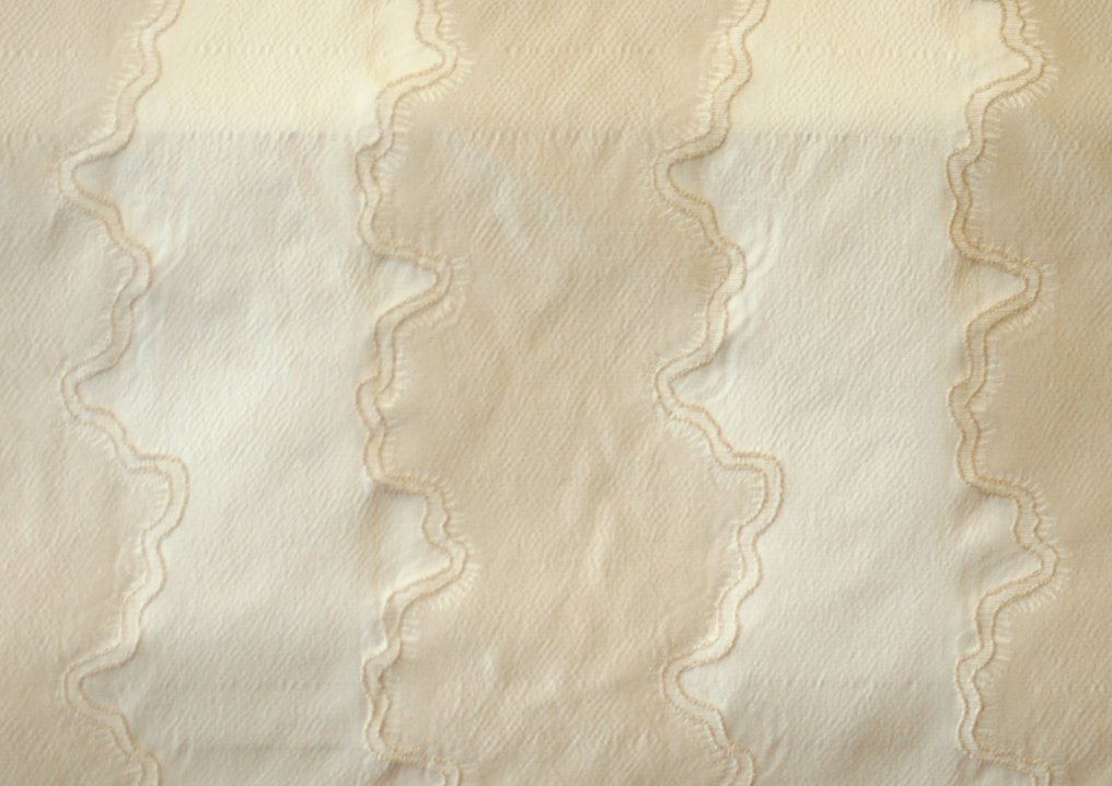 San Leucio 1789 - 法爾內塞象牙色貂皮條紋錦緞 - 紡織品  - 500 cm - 140 cm #2.1