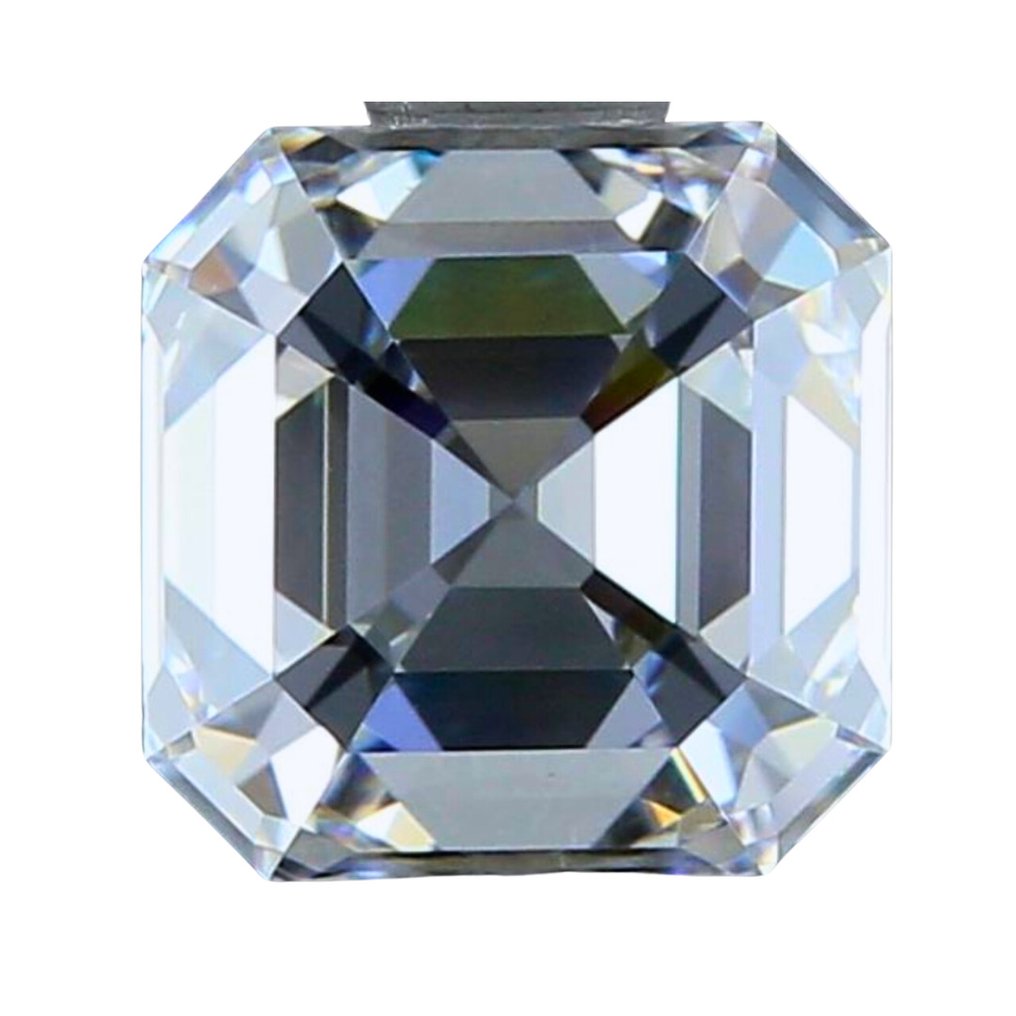 1 pcs Gyémánt - 1.21 ct - Asscher - D (színtelen) - VS1 #3.2