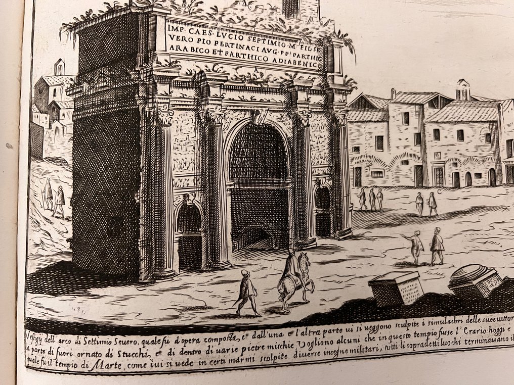 Du Pérac - I vestigi dell'antichità di Roma raccolti et ritratti in perspettiva con ogni diligentia - 1773 #3.3