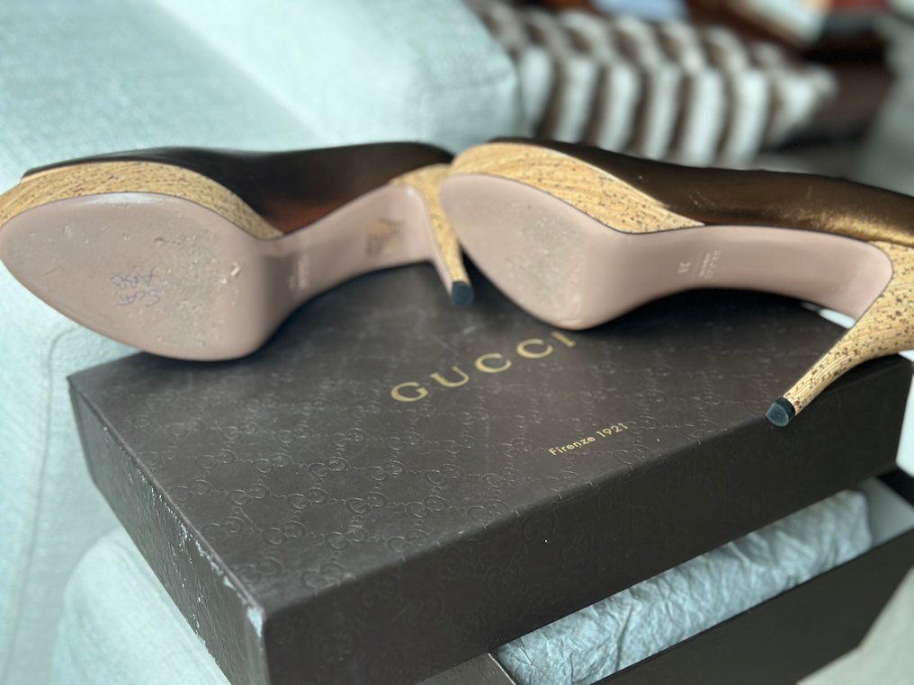 Gucci - Sandalen met hakken - Maat: Shoes / EU 39 #3.1