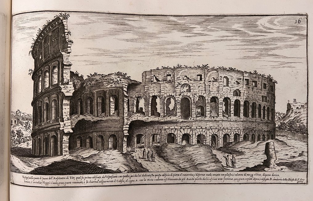 Du Pérac - I vestigi dell'antichità di Roma raccolti et ritratti in perspettiva con ogni diligentia - 1773 #1.1