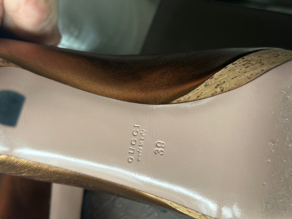 Gucci - Sandaler med hæle - Størelse: Shoes / EU 39 #3.2
