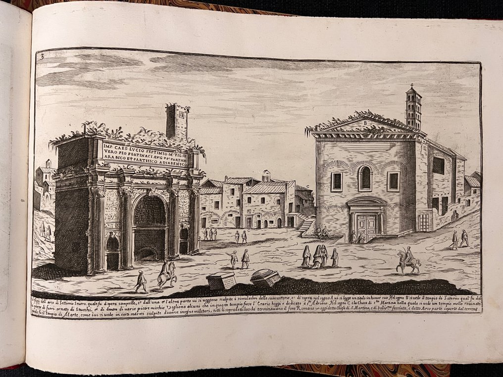 Du Pérac - I vestigi dell'antichità di Roma raccolti et ritratti in perspettiva con ogni diligentia - 1773 #3.2
